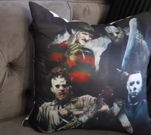 Image: Scary Halloween Character Pillow