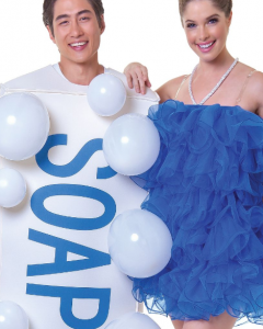 Image: Soap And Loofah Couple Costume