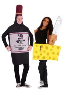 Image: Wine And Cheese Couple Costume